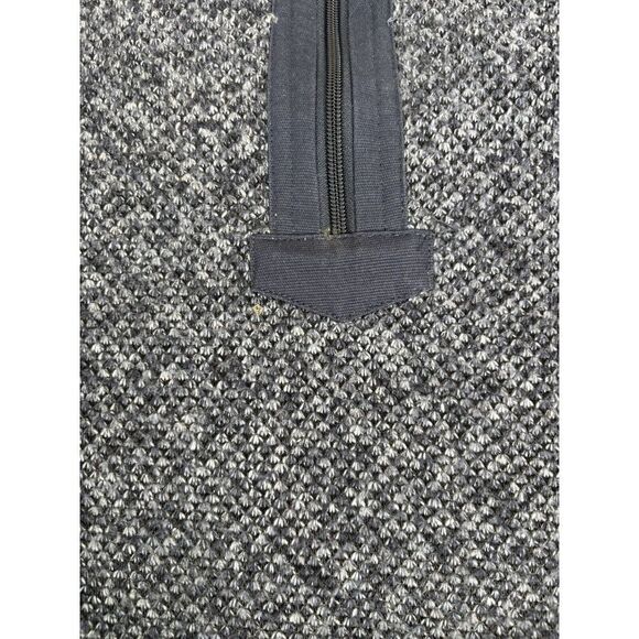 Orvis Men's Brighton Quarter Zip Sweater Size XL Blue - Picture 5 of 11